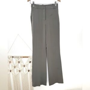 Babaton Crepe Pants Elegant Taupe Gray Women's Pants Pleated Trouser